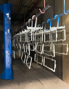large series powder coating