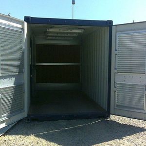 enclosed paint booth