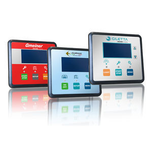 HMI with touch screen