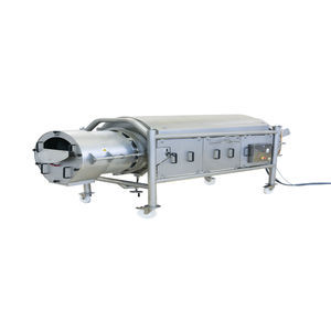 Food coating machine for the food industry, Enrober for the food ...