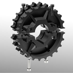straight-toothed sprocket wheel 1