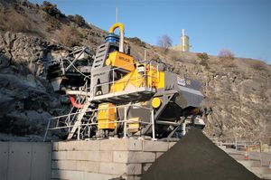 sand washing plant