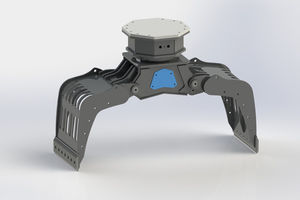 hydraulic sorting grapple