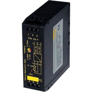DIN rail mount temperature transmitter