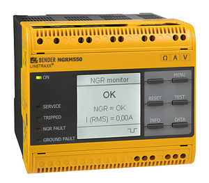 grounding resistor monitoring system 1