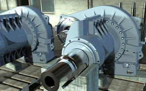 locomotive railway gearbox