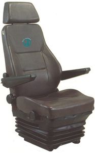 pneumatic train driver seat