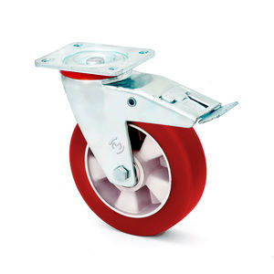 wheel with solid tire
