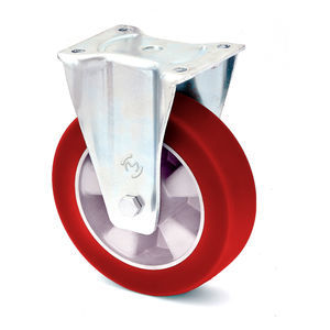 wheel with solid tire