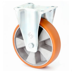 wheel with solid tire
