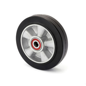 wheel with solid tire