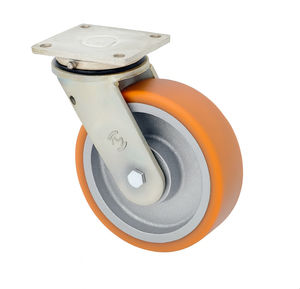 wheel with solid tire