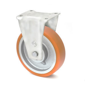 wheel with solid tire