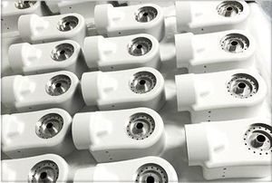 aluminium machine frame and housing