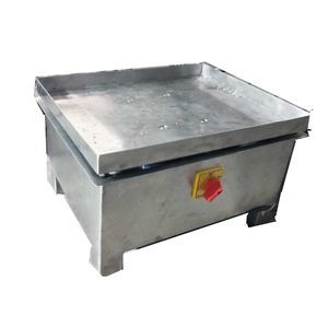 vibrating table for the food industry