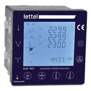 power meter with power quality and harmonic analyzer 1