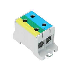 DIN rail-mounted terminal block 1