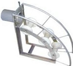 cable laying roller with steel roller