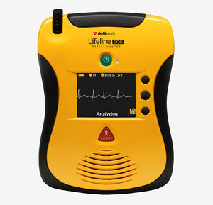 semi-automatic AED with ECG monitor