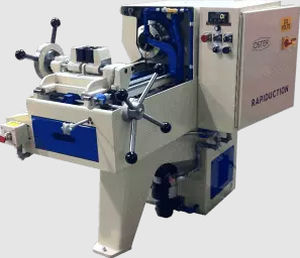 semi-automatic pipe threading machine