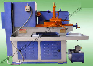 semi-automatic pipe threading machine