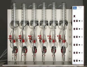 laboratory distillation unit