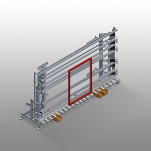 glazing bench
