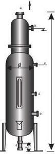 condensate collection vessel