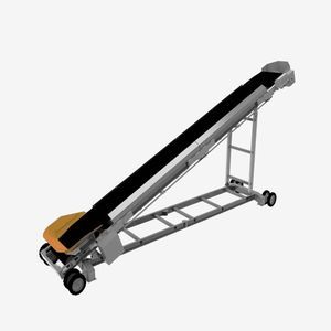 height-adjustable conveyor