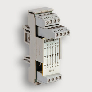 DIN rail diode module