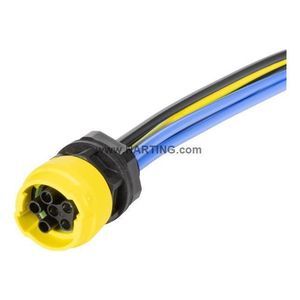panel mount connector housing 1