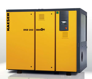 air compressor / stationary / electrically-powered / screw