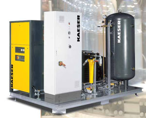 reciprocating pressure booster / air / air-cooled