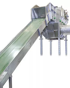 bag unloader for the pharmaceutical industry