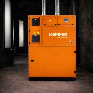 floor-standing centralized fume extraction system 1