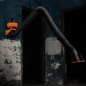 wall-mounted fume extractor 1