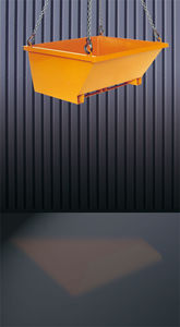 metal self-discharging boat skip 1