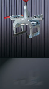 mechanical curbstone laying clamp 1