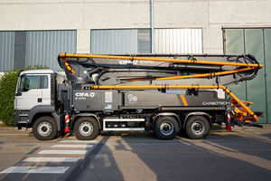 construction truck-mounted concrete pump