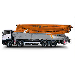 construction truck-mounted concrete pump