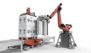 horizontal stretch wrapping machine