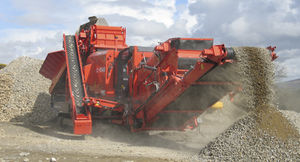 cone crushing and screening plant