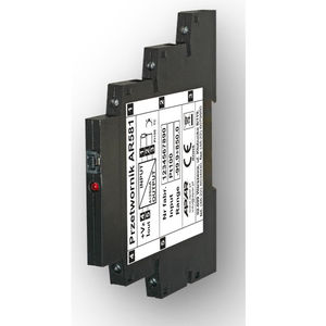 DIN rail mount temperature transmitter