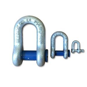 straight lifting shackle