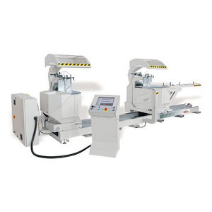 aluminum double-head miter saw