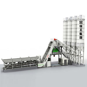 stationary concrete batching plant