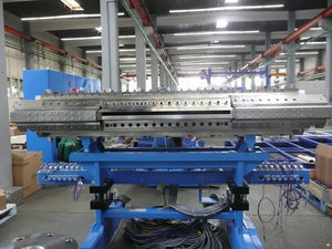 flat-film extrusion line / for PP / multilayer