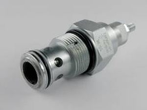 pilot-operated pressure relief valve / piston