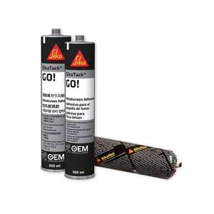 glass adhesive / single-component / for glass