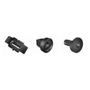 plastic quarter-turn fastener